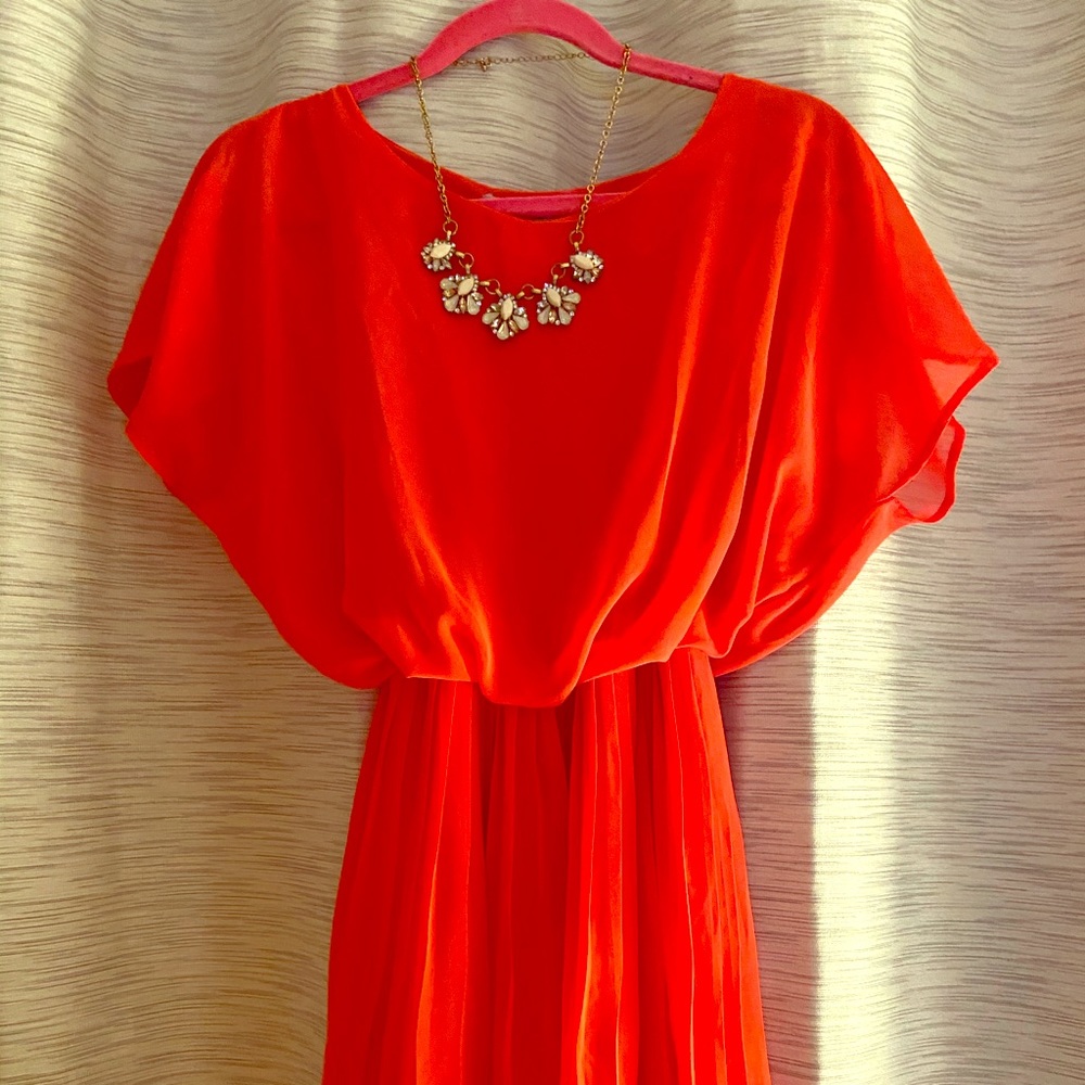 Flirty swing summer dress